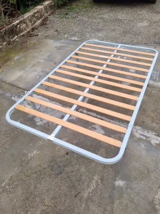 Somier 105x181cm Metal y Madera