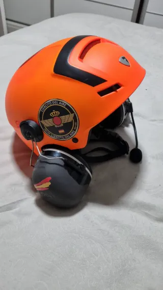 Casco de paramotor con Bluetooth