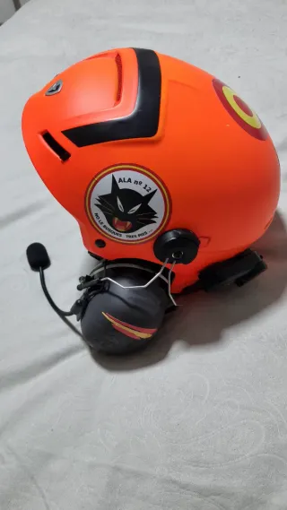 Casco de paramotor con Bluetooth