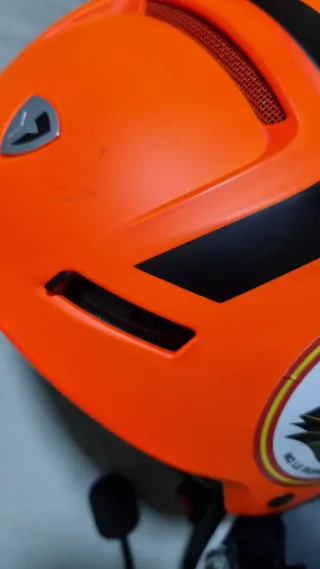 Casco de paramotor con Bluetooth