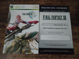 [XBOX 360] Final Fantasy XIII (PAL)