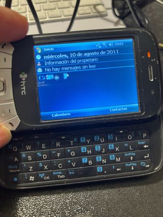 Teléfono HTC Negro