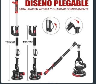 Lijadora pared aspiración + accesorios