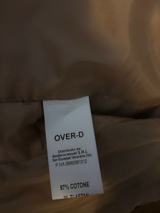 Gilet OVER-D marrone