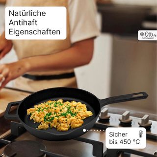 Sartén de hierro fundido puro 28 cm