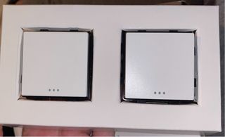 Interruptor Doble BSEED Blanco