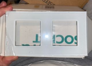 Interruptor Doble BSEED Blanco