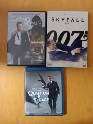 18 peliculas DVD James Bond (Español) + 1 GRATIS