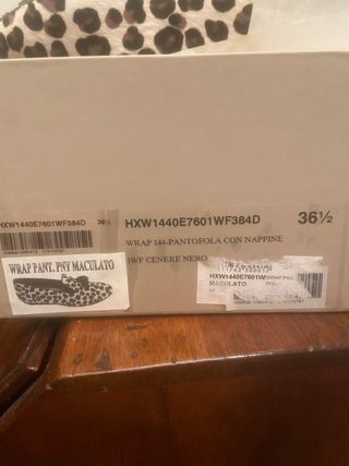 Mocassini Cavallino Leopardati calza un 37/ mezzo