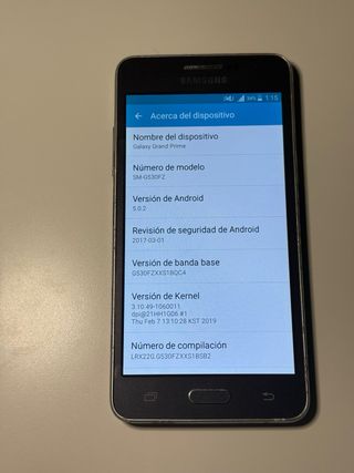 Samsung Galaxy Grand Prime Negro