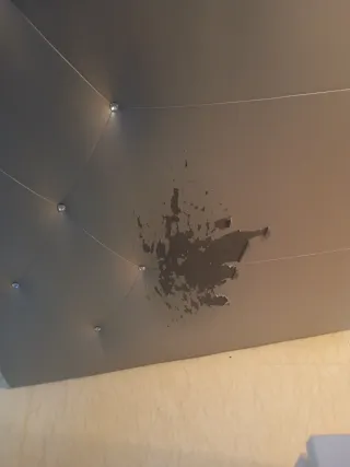 Cabecero de matrimonio polipiel gris