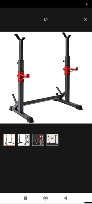 Soporte Multifunción Ajustable Gimnasio