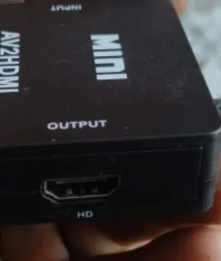 Nuevo Convertidor AV RGB HDTV 1080 HDMI PS123 Wii