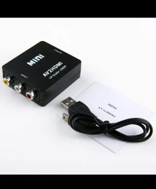 Nuevo Convertidor AV RGB HDTV 1080 HDMI PS123 Wii