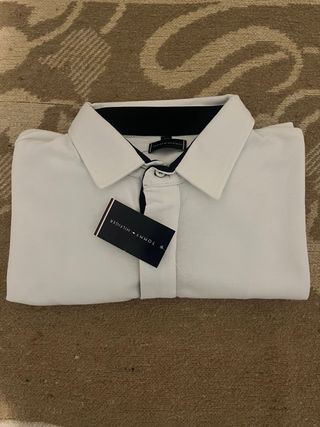 Polo Tommy Hilfiger Blanco Talla 4XL