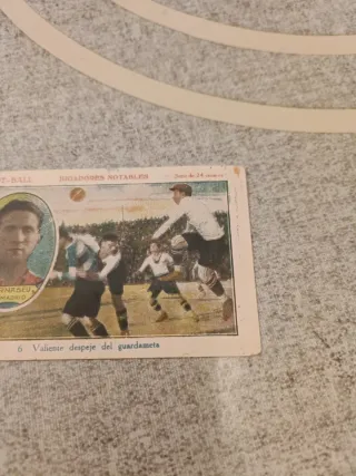 Cromo Jugadores Notables Bernabéu