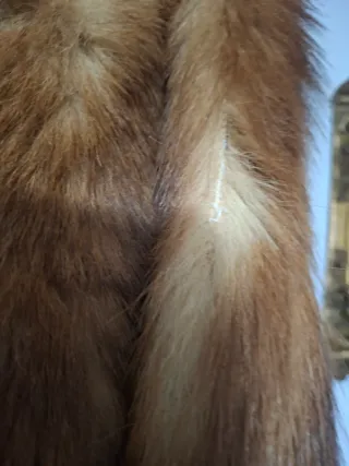 Chaqueta de piel vintage   tiene tara