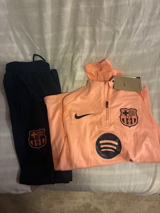 Chándal Nike FC Barcelona niño T.12