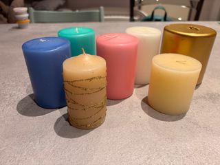 Candele Decorative Multicolore
