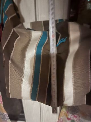 Borsa tracolla a righe, marca gabs