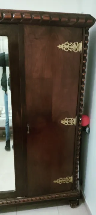 Armario vintage grande madera