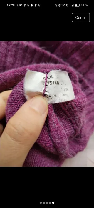 Jersey vintage de lana