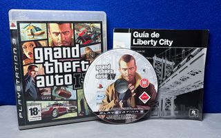 GTA IV PS3 COMPLETO PAL España Grand Theft Auto