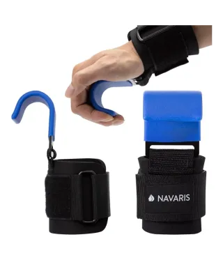 Ganchos Levantamiento Pesas Muñequeras