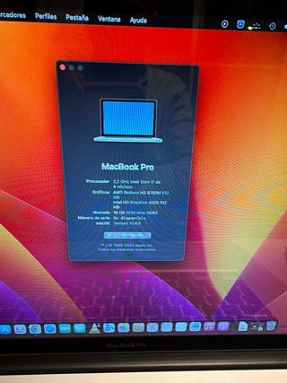 MacBook Pro 15 SSD 16GB RAM Ventura