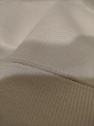 Sudadera oversize blanca