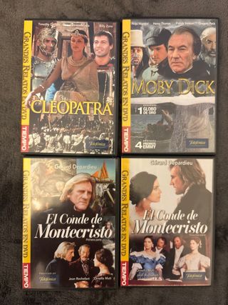 Pack 4 Películas DVD Grandes Relatos