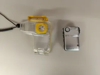 Cámara Supratech HD Amarilla y Plateada