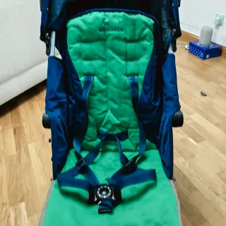 Silla de paseo Maclaren verde y azul