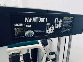 Máquina Paramount Seated Row Multigrip
