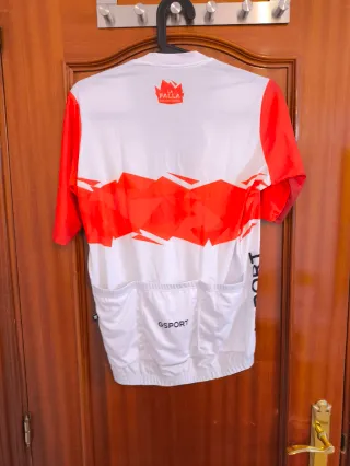 Maillot Ciclismo Gsport Blanco Naranja