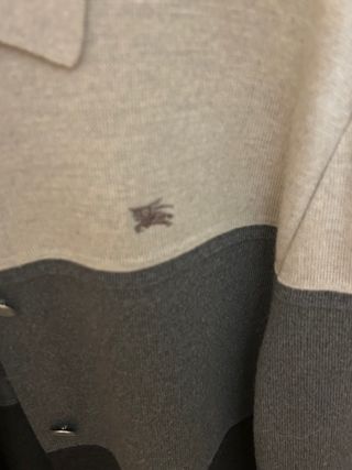 Chaqueta Burberrys Lana Talla 48 Gris/Beige