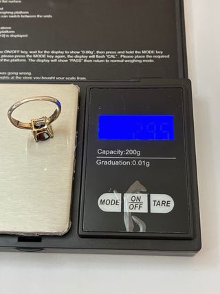 Anillo Oro 18k Diamante Negro 1.71 Ct IGL