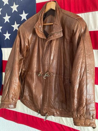 CHAQUETA VINTAGE PIEL