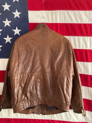 CHAQUETA VINTAGE PIEL