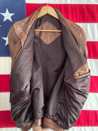 CHAQUETA VINTAGE PIEL