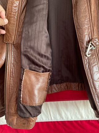 CHAQUETA VINTAGE PIEL