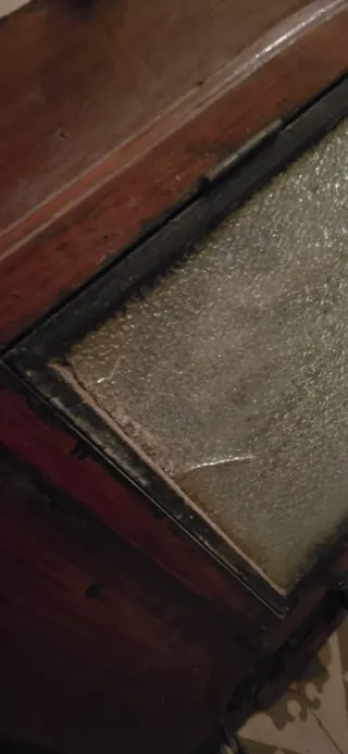 Puerta doble madera maciza