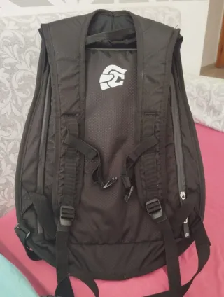 Mochila de moto con protección