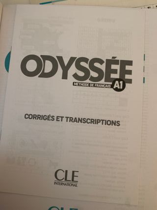 Libros de francés nivel básico Odyssée A1