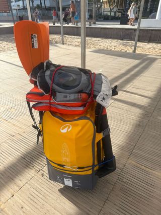 Kayak Hinchable Tribord Amarillo 2 Plazas