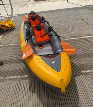 Kayak Hinchable Tribord Amarillo 2 Plazas