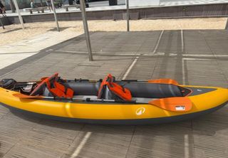 Kayak Hinchable Tribord Amarillo 2 Plazas