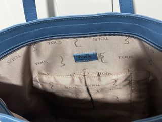 Bolso Tous Azul Piel Oso
