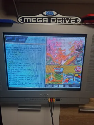 Disco Duro PS2 Fat + 300 juegos