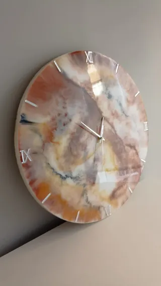 Elegante reloj de pared grande 50cm